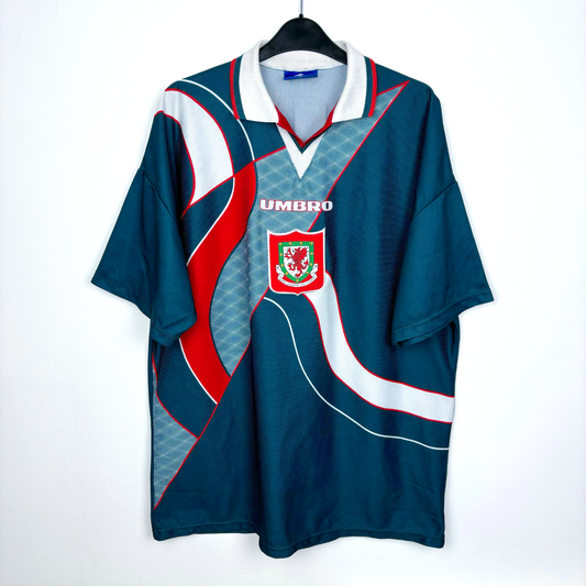 Cymru Wales 1994/1995/1996 Away Football Shirt Umbro - GIGGS 11