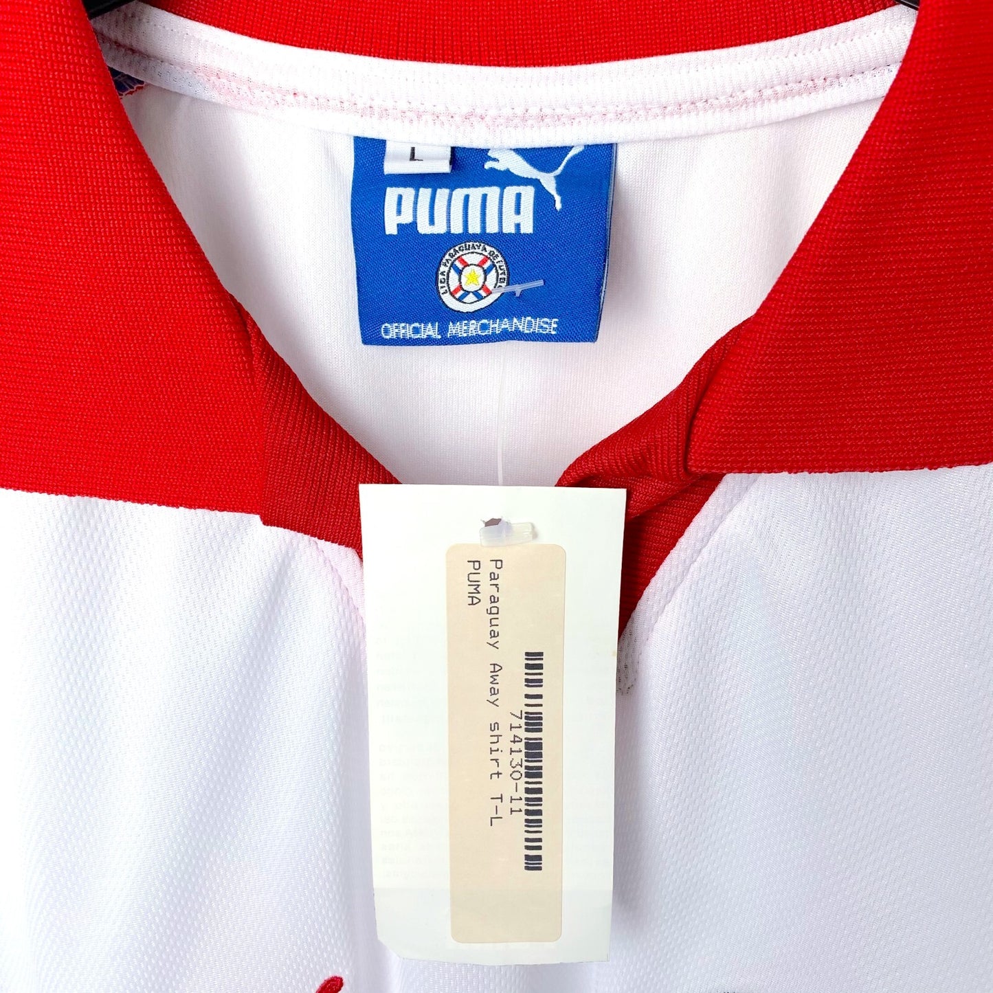 BNWT Paraguay 1999-2000 Puma Away Football Shirt Camiseta