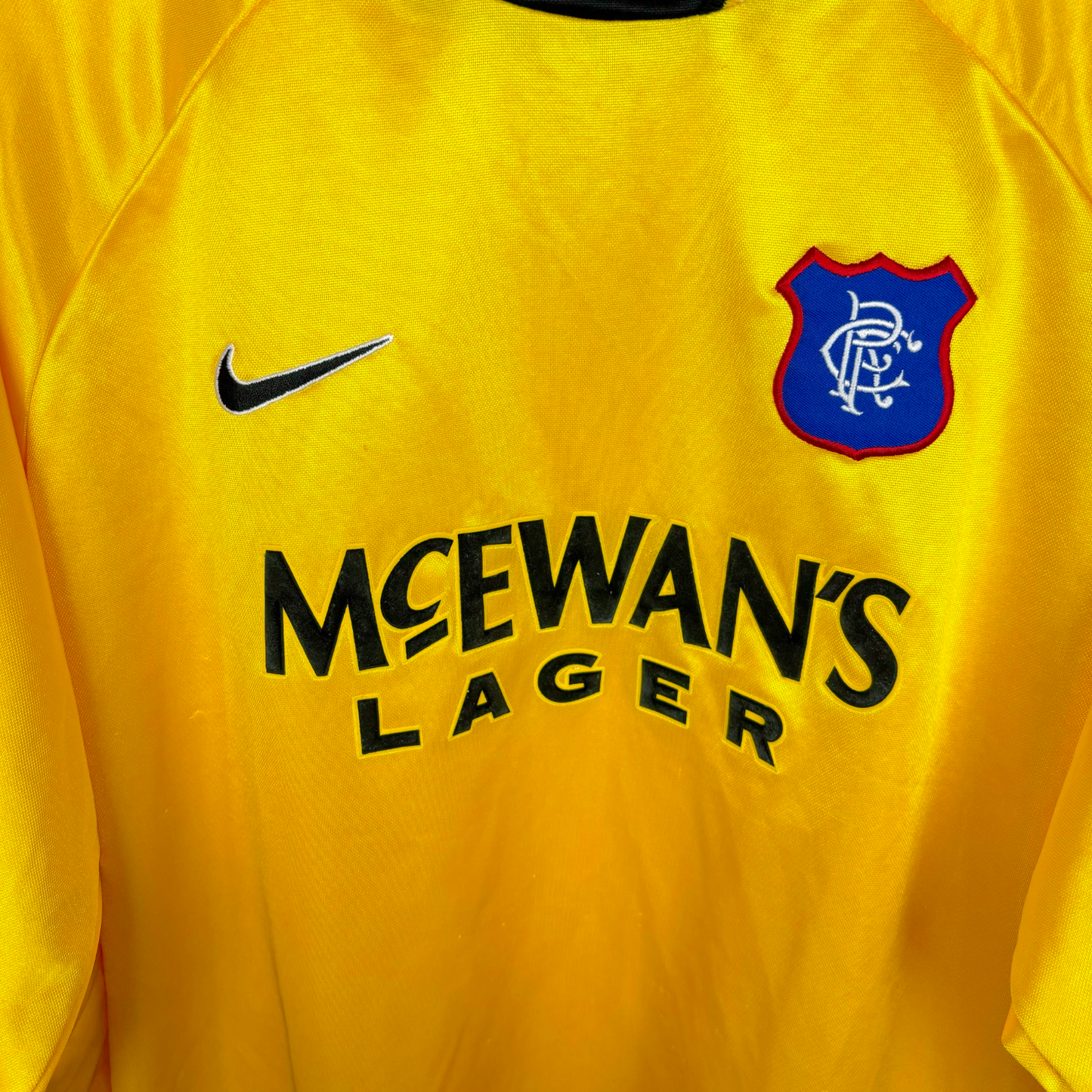 Glasgow Rangers 1997/1998/1999 Nike Goalkeeper Football Shirt