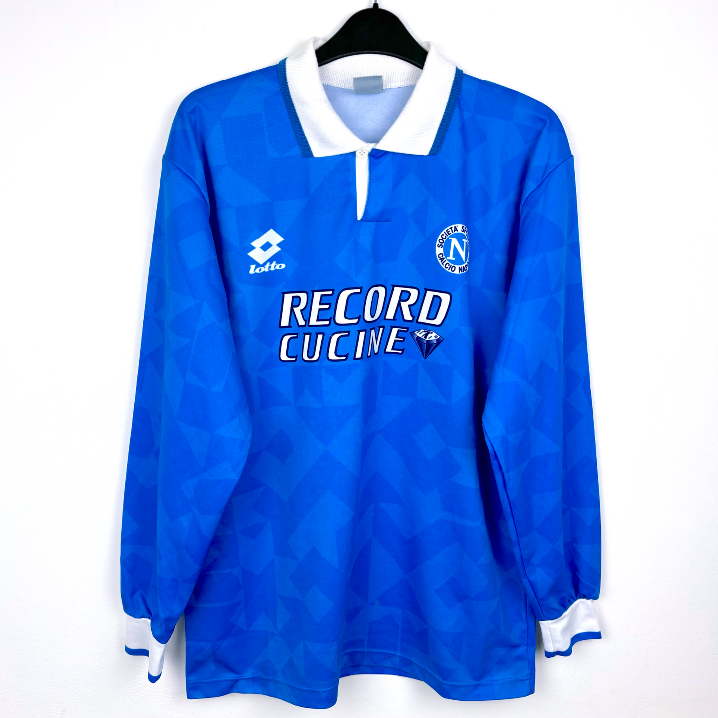 Napoli Naples 1994/1995/1996 Home Football Shirt Maglia Calcio Lotto LS