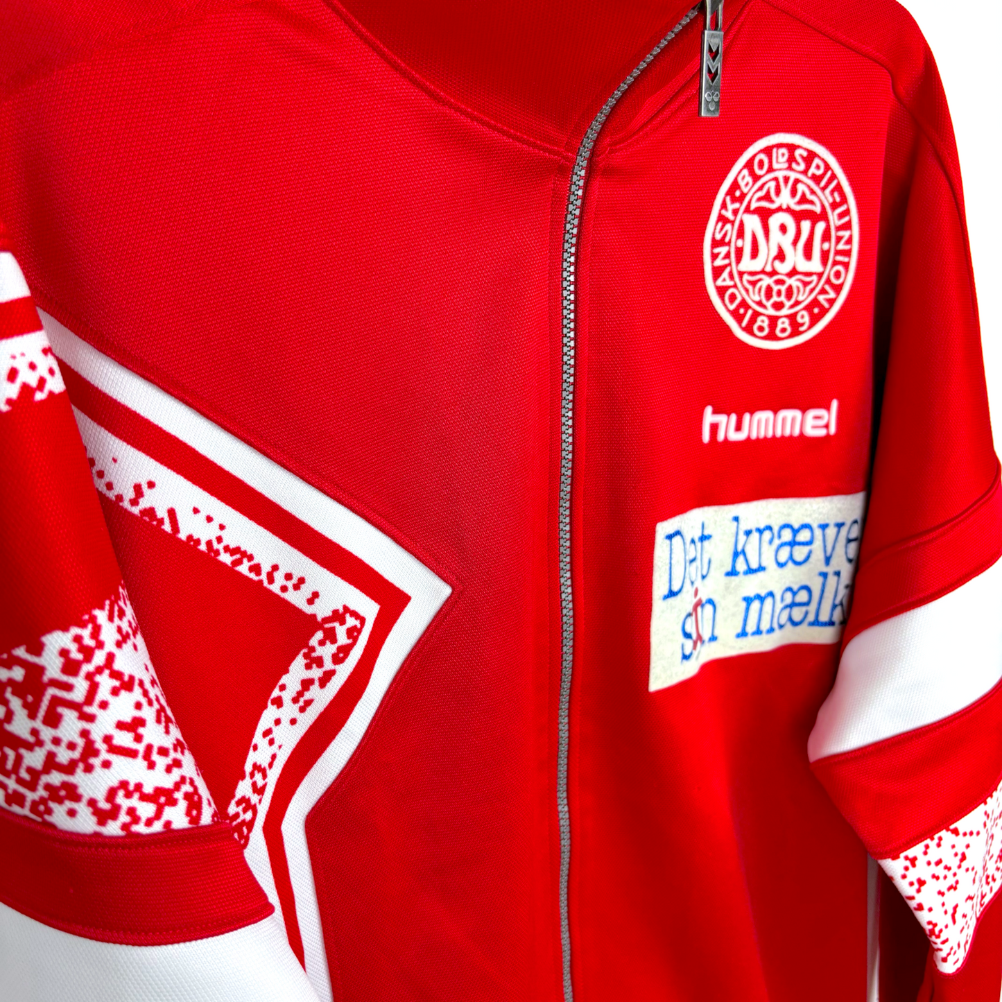 Denmark 1994/1995/1996 Training Football Track Zip Jacket Hummel