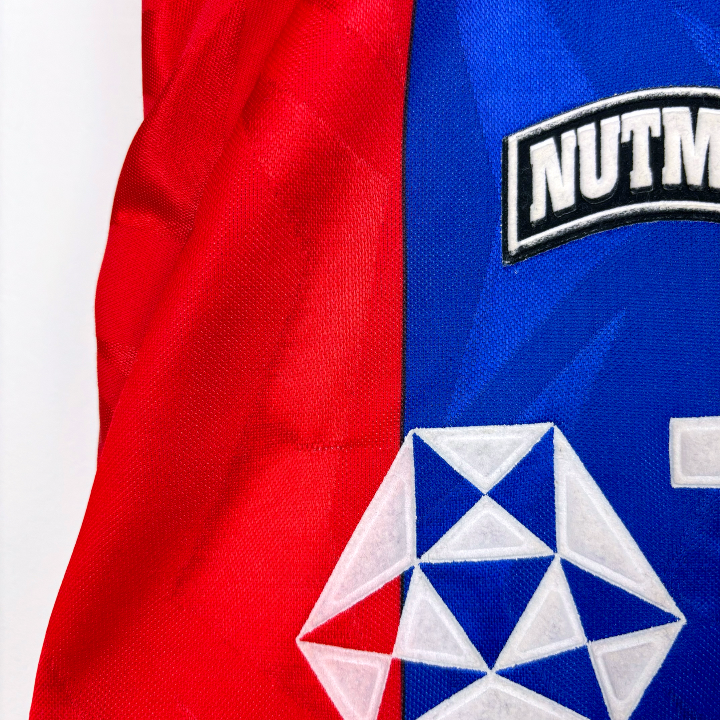 Crystal Palace 1994-1995 Home Football Shirt Nutmeg
