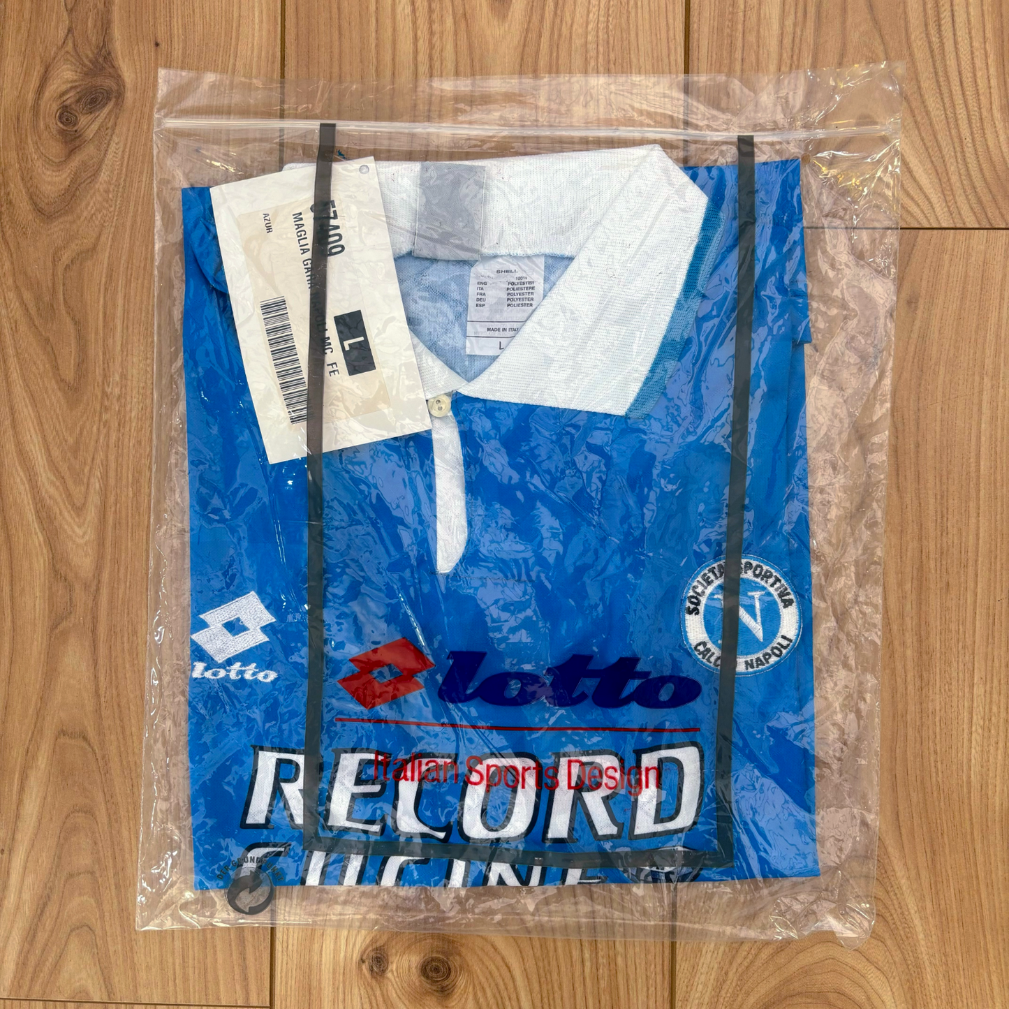 BNWT Napoli 1994/1995/1996 Home Football Shirt Maglia Calcio Lotto