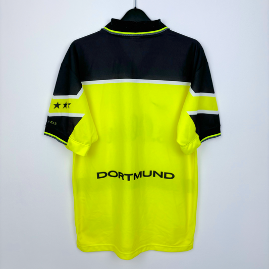 Borussia Dortmund 1997-1998 Home Cup Football Shirt Nike