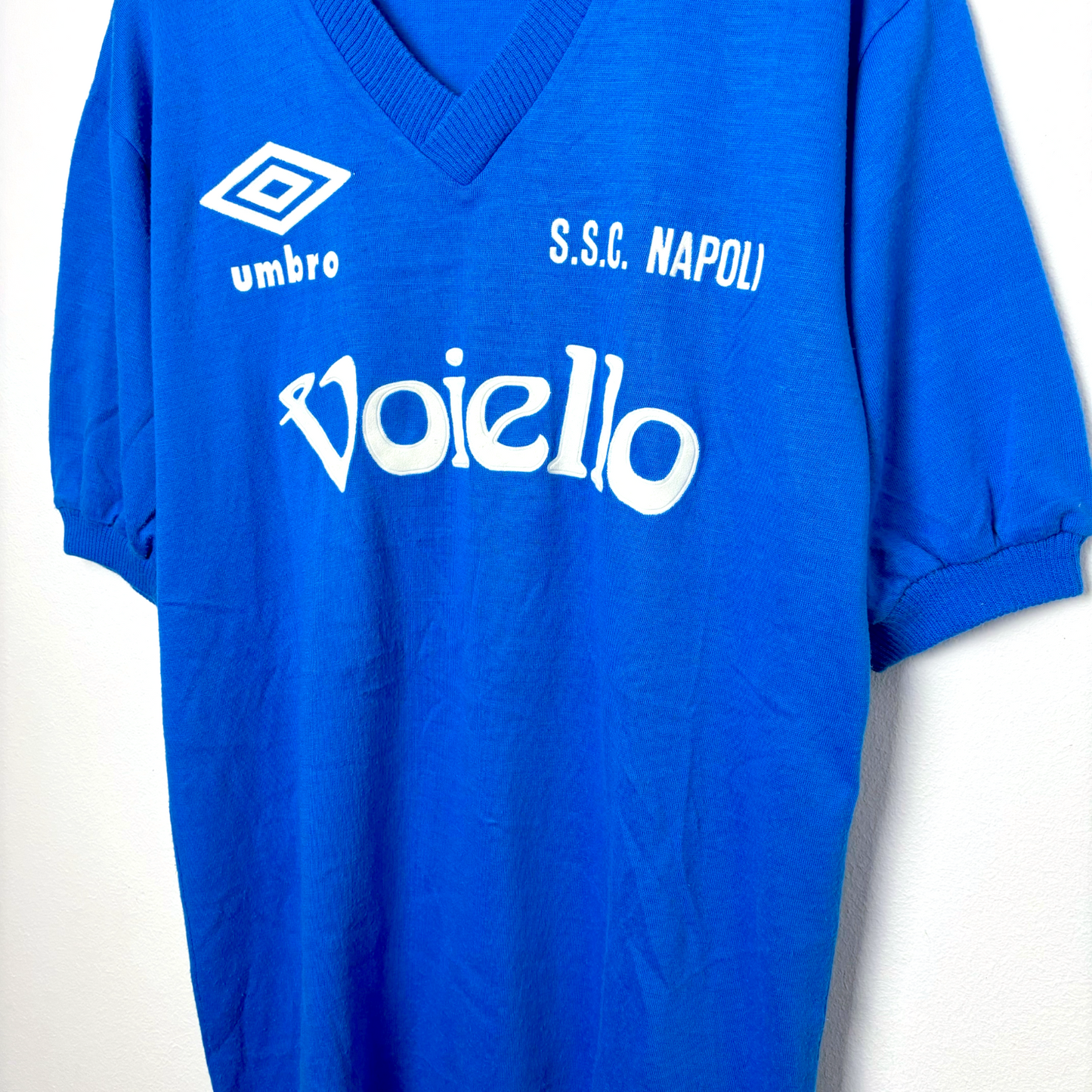 Napoli Naples 1991-1992 Training Football Shirt Maglia Calcio Umbro