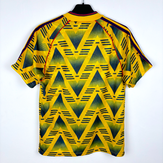 Arsenal 1991/1992/1993 Bruised Banana Away Football Shirt Adidas