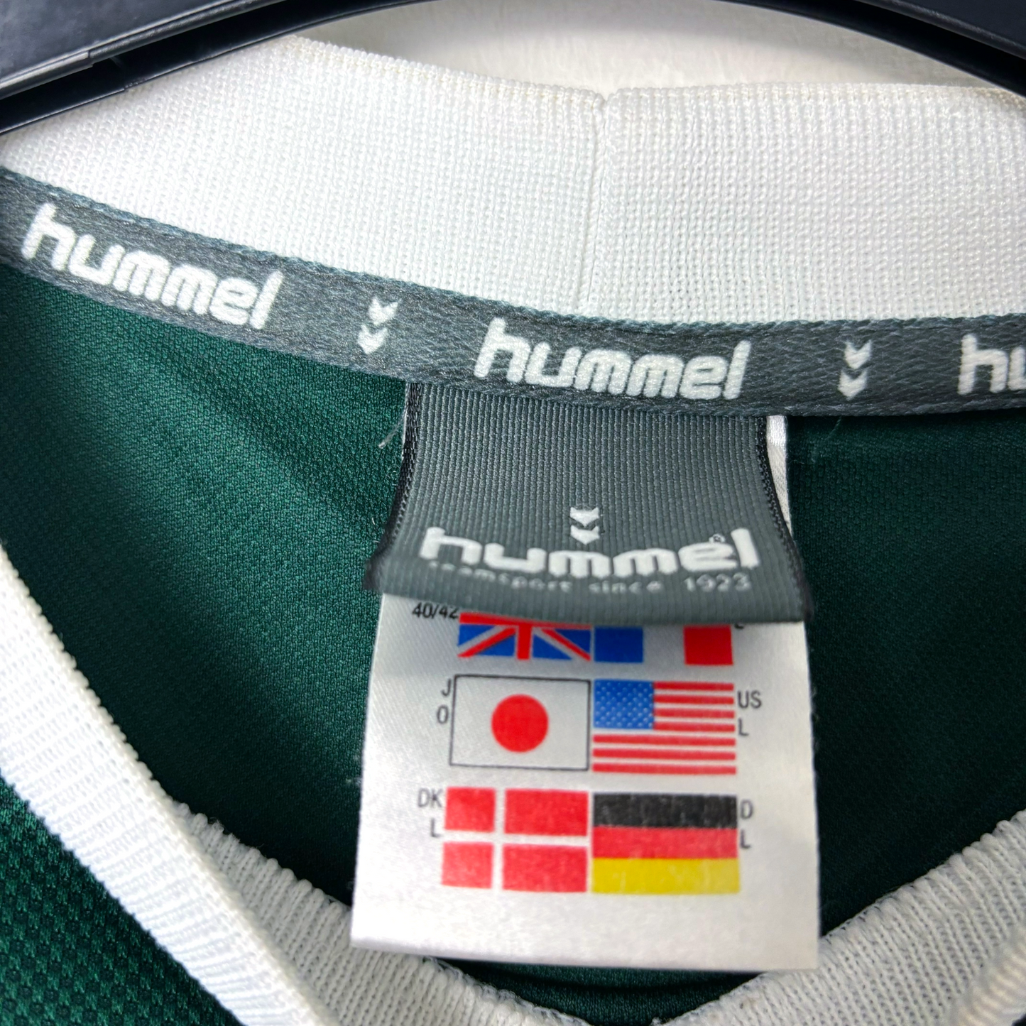 Denmark 2002 World Cup Goalkeeper/Third Football Shirt Hummel