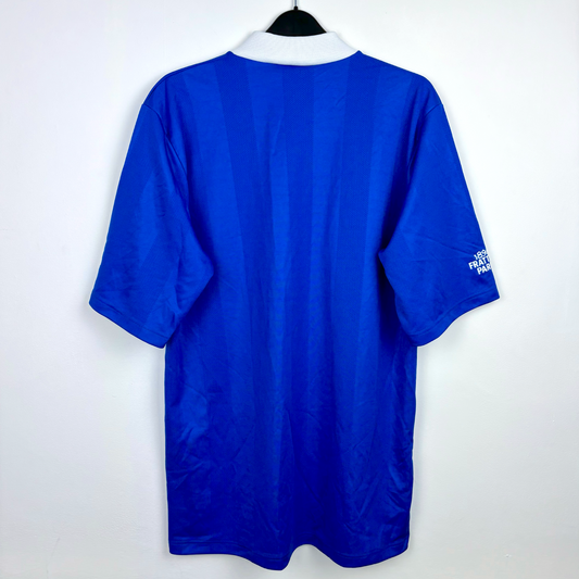 Portsmouth FC 1995/1996/1997 Home Football Shirt Asics Fratton Park