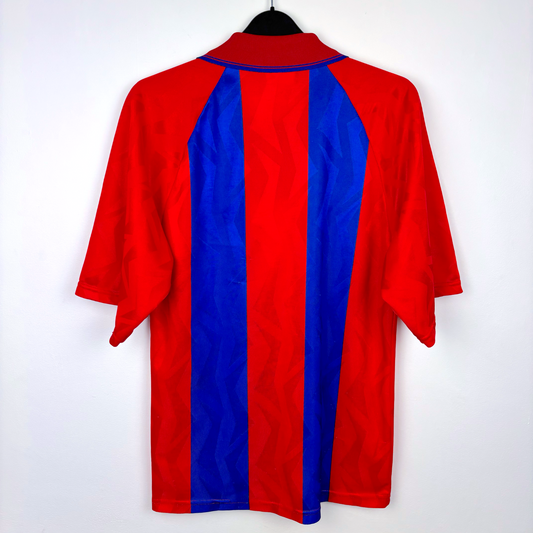 Crystal Palace 1994-1995 Home Football Shirt Nutmeg