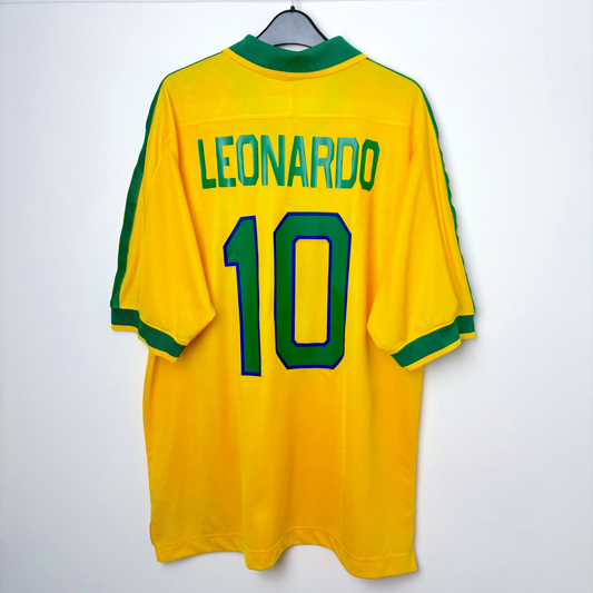 Brazil Copa America 1997-1998 Home Football Shirt Camisa Nike - Ronaldo