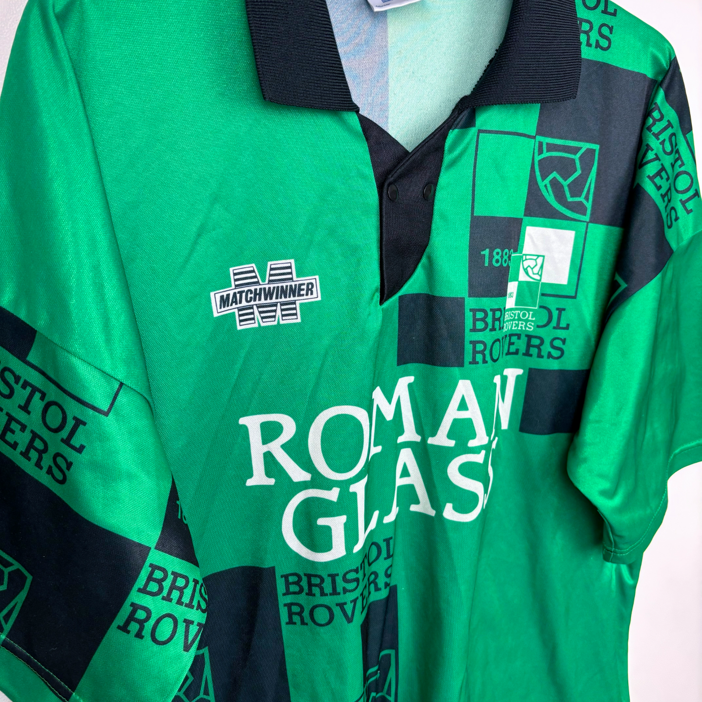 Bristol Rovers 1994-1995 Away Football Shirt Matchwinner