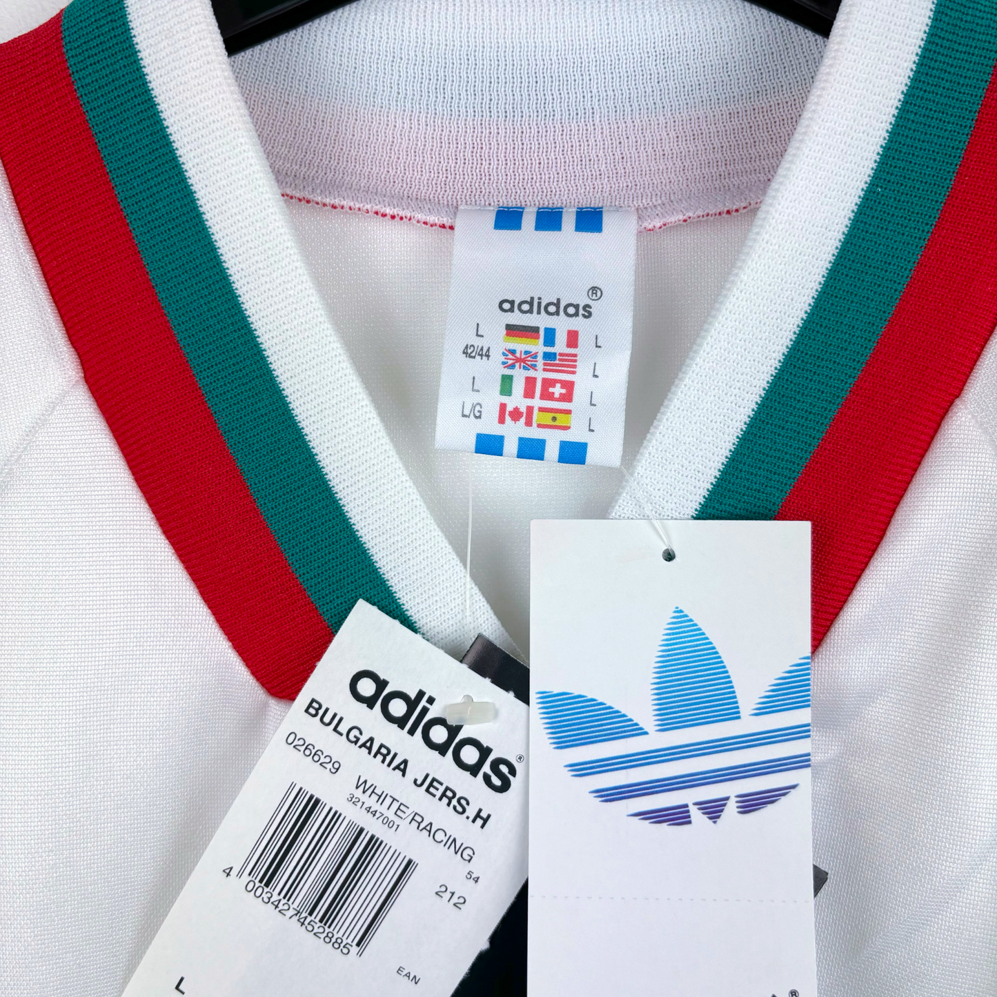 Bulgaria 1994/1995/1996 Home Football Shirt Adidas
