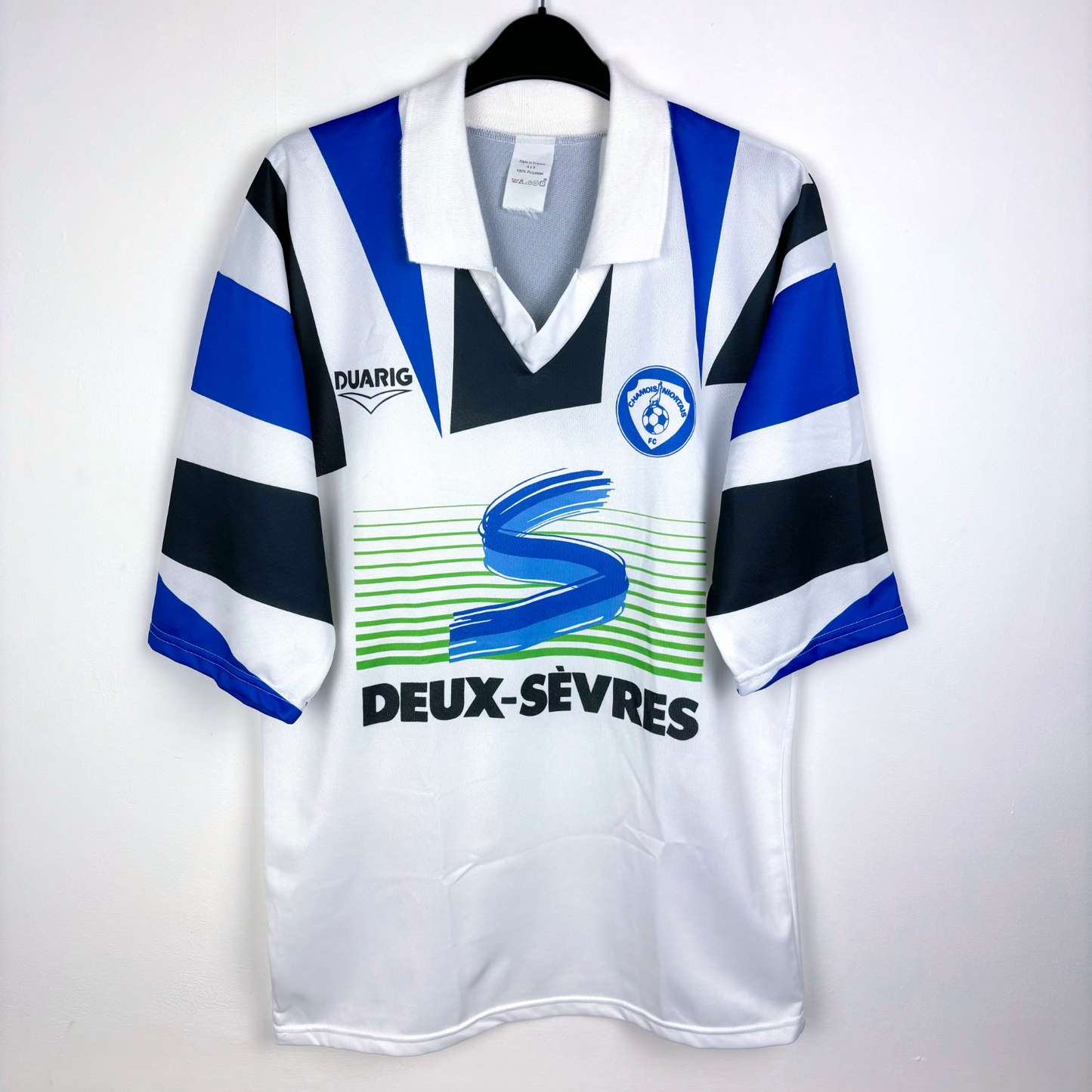 Chamois Niortais 1994-1995 Home Football Shirt Maillot Duarig