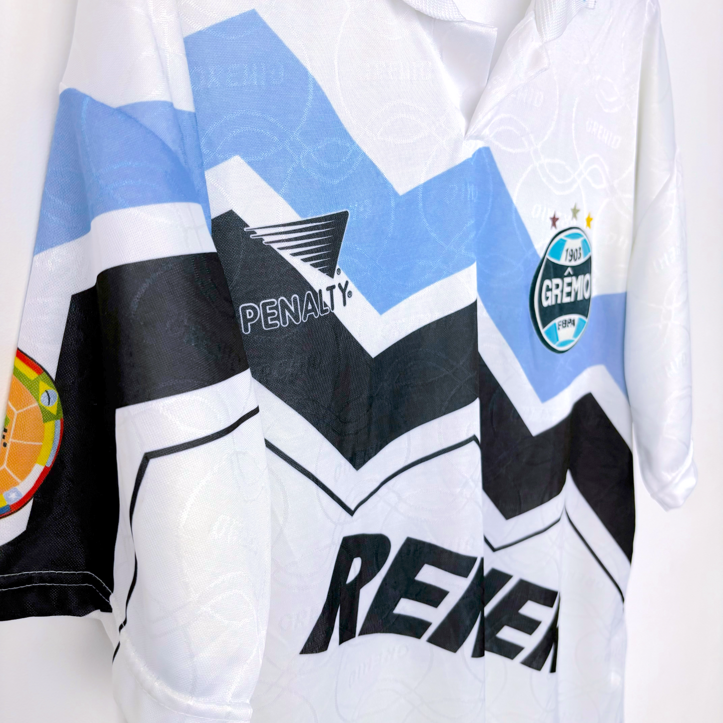Gremio 1996-1997 Away Football Shirt Camisa Penalty