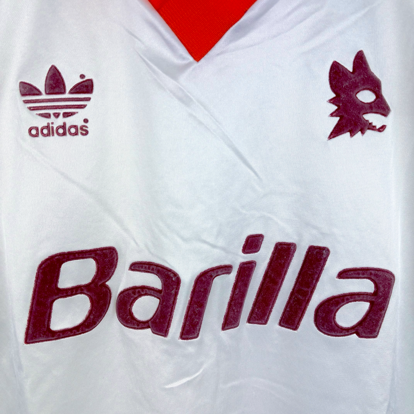 AS Roma 1992-1993 Away Football Shirt Maglia Calcio Adidas