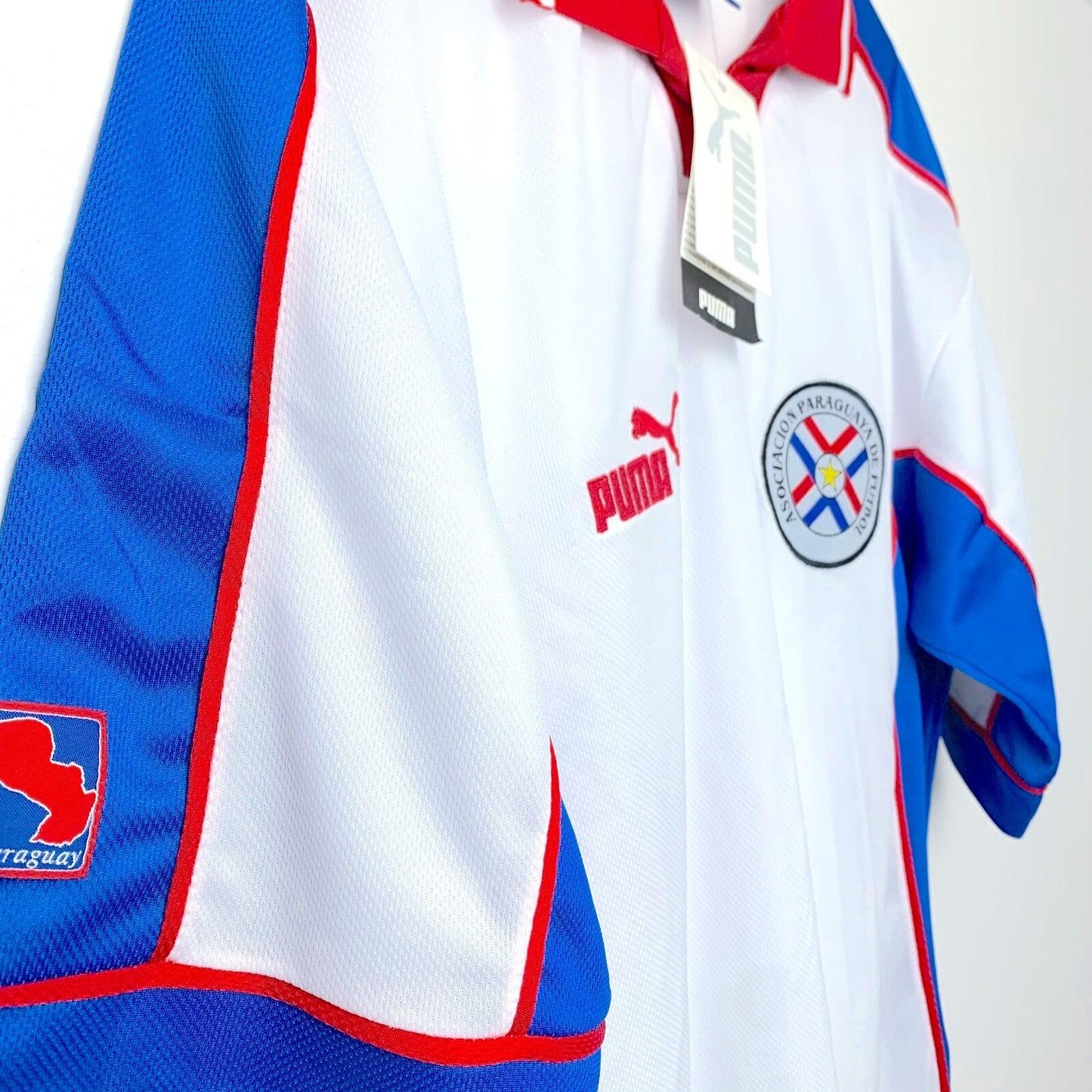 BNWT Paraguay 1999-2000 Puma Away Football Shirt Camiseta