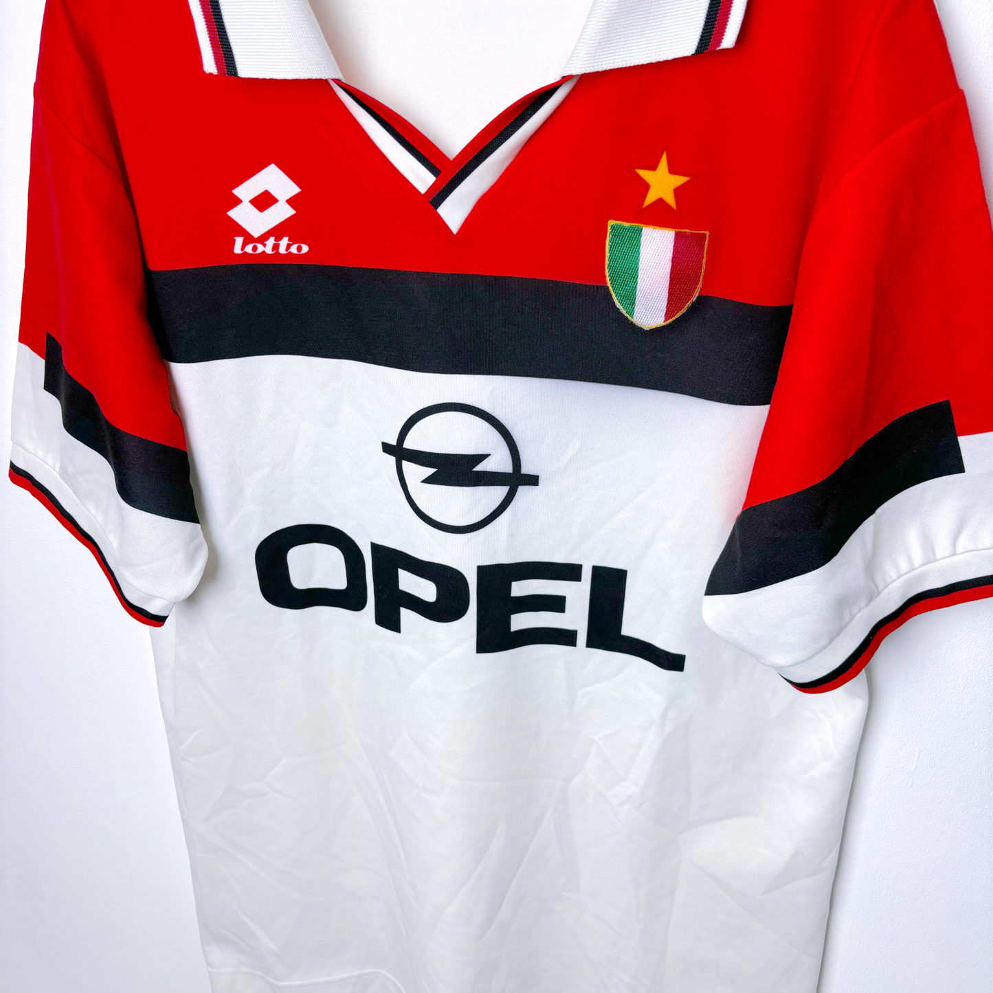AC Milan 1994-1995 Away Football Shirt Maglia Calcio Lotto