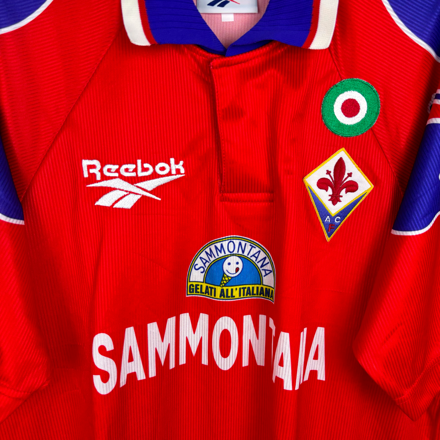 Fiorentina 1995/1996/1997 Third Football Shirt Reebok Maglia Calcio