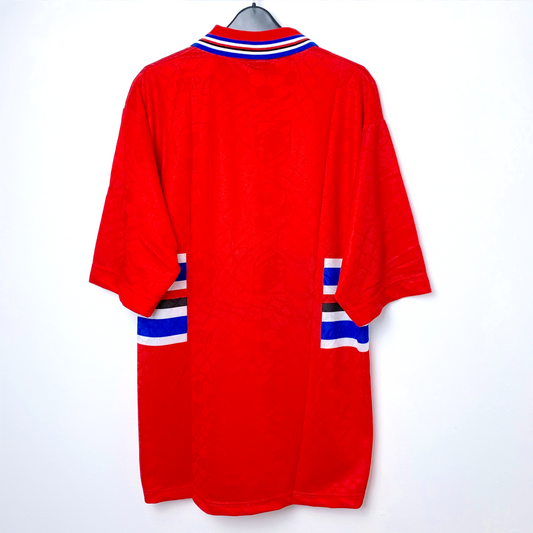 BNWT Sampdoria 1995/1996 Third Football Shirt Maglia Calcio Asics