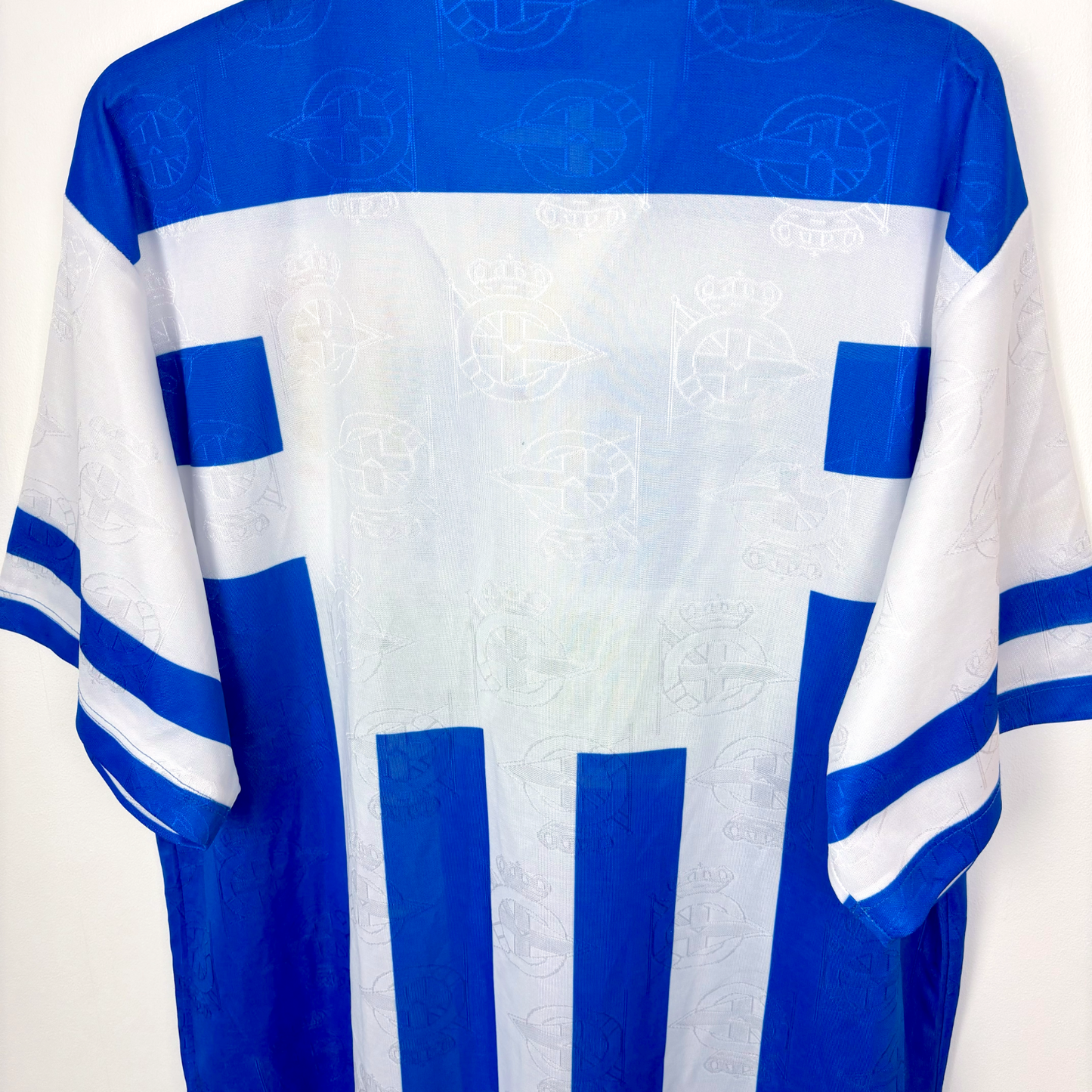 Deportivo La Coruna 1994-1997 Copa Del Rey Home Umbro Football Shirt