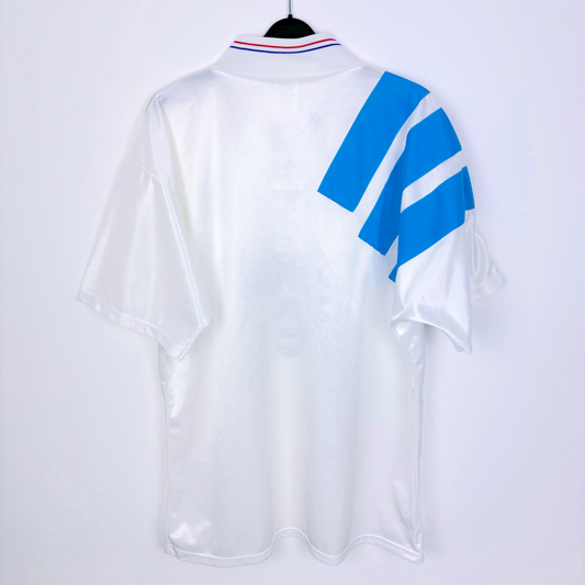 Olympique Marseille 1992/1993/1994 Home Football Maillot Shirt Adidas