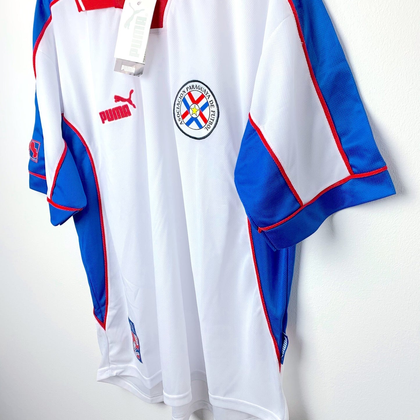BNWT Paraguay 1999-2000 Puma Away Football Shirt Camiseta