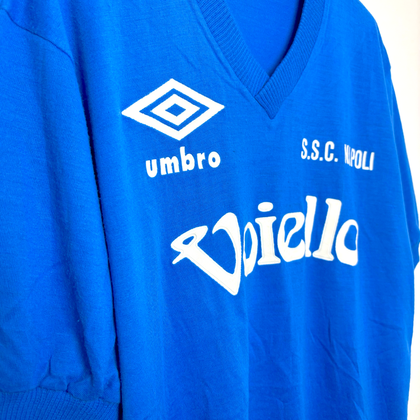 Napoli Naples 1991-1992 Training Football Shirt Maglia Calcio Umbro