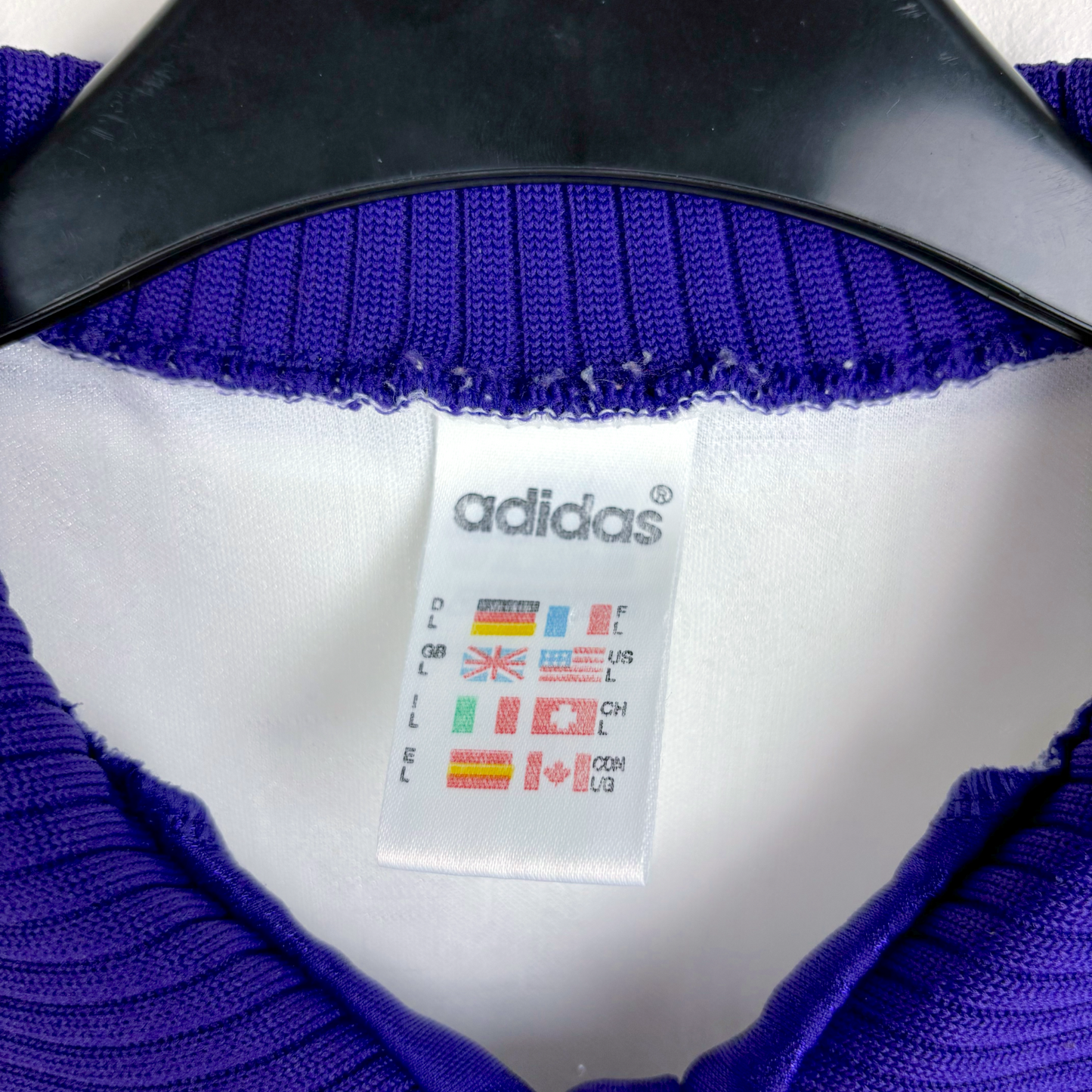 Anderlecht 1996-1997 Home Football Shirt Maillot Jersey Adidas