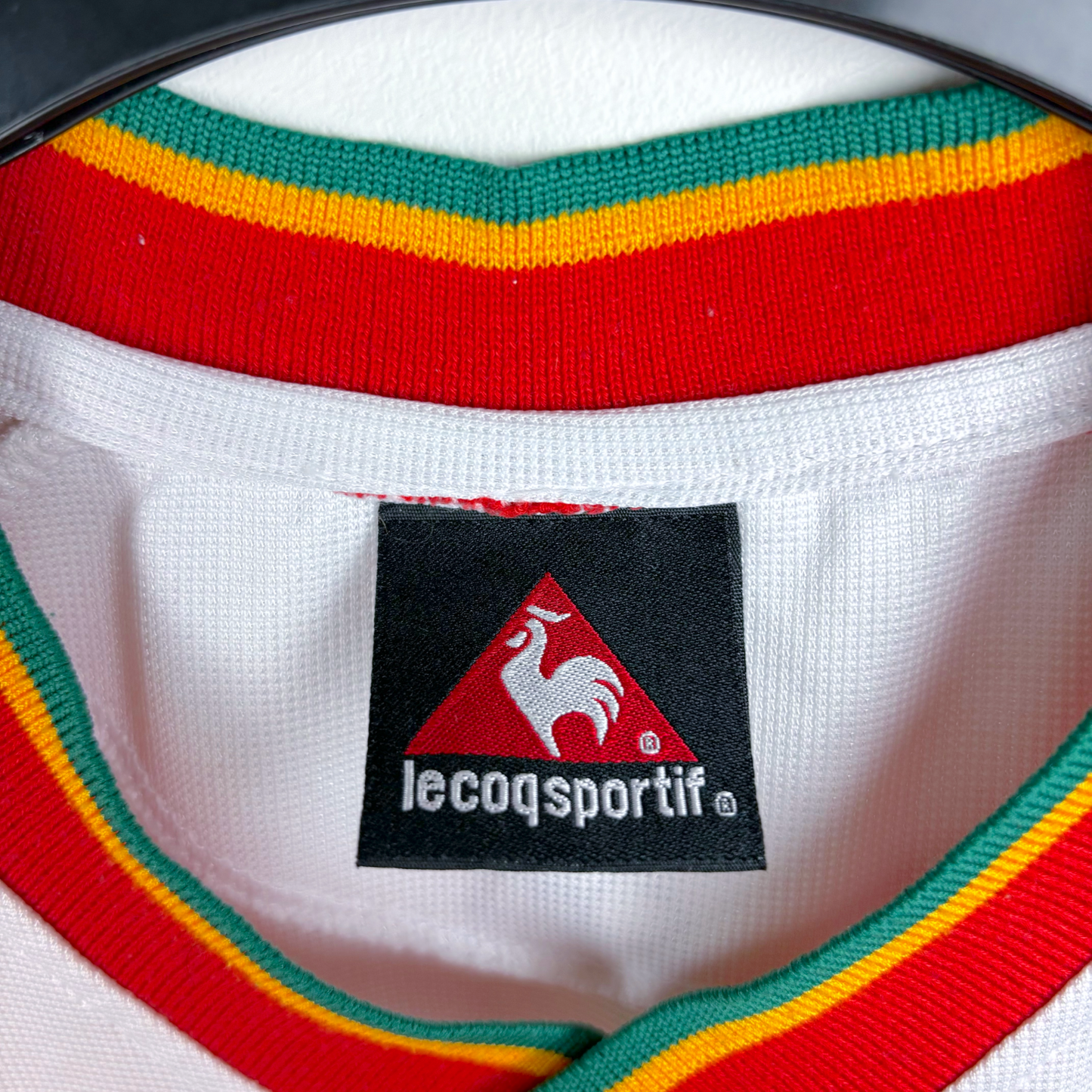 Senegal 2002/2003 Home World Cup Football Shirt Le Coq Sportif