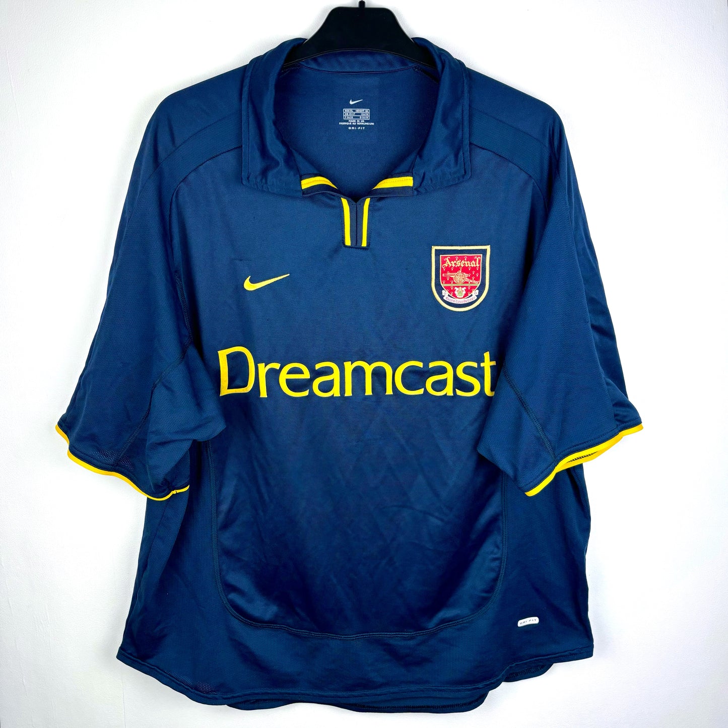 Arsenal 2000-2002 European Third Shirt by Nike – vintage football shirt