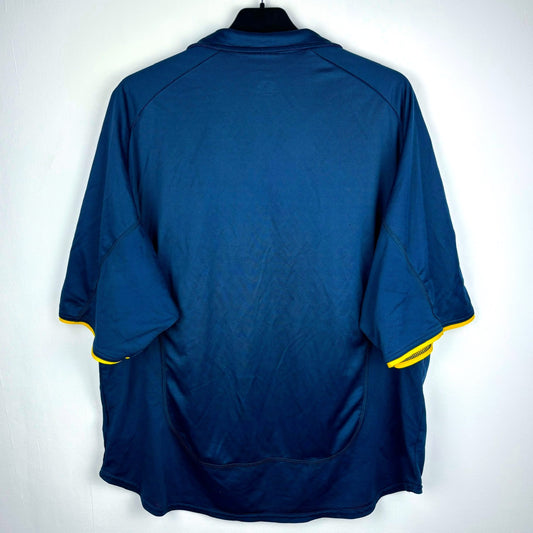 Back view of Arsenal 2000-2002 European Third Shirt – retro soccer jersey by Nike