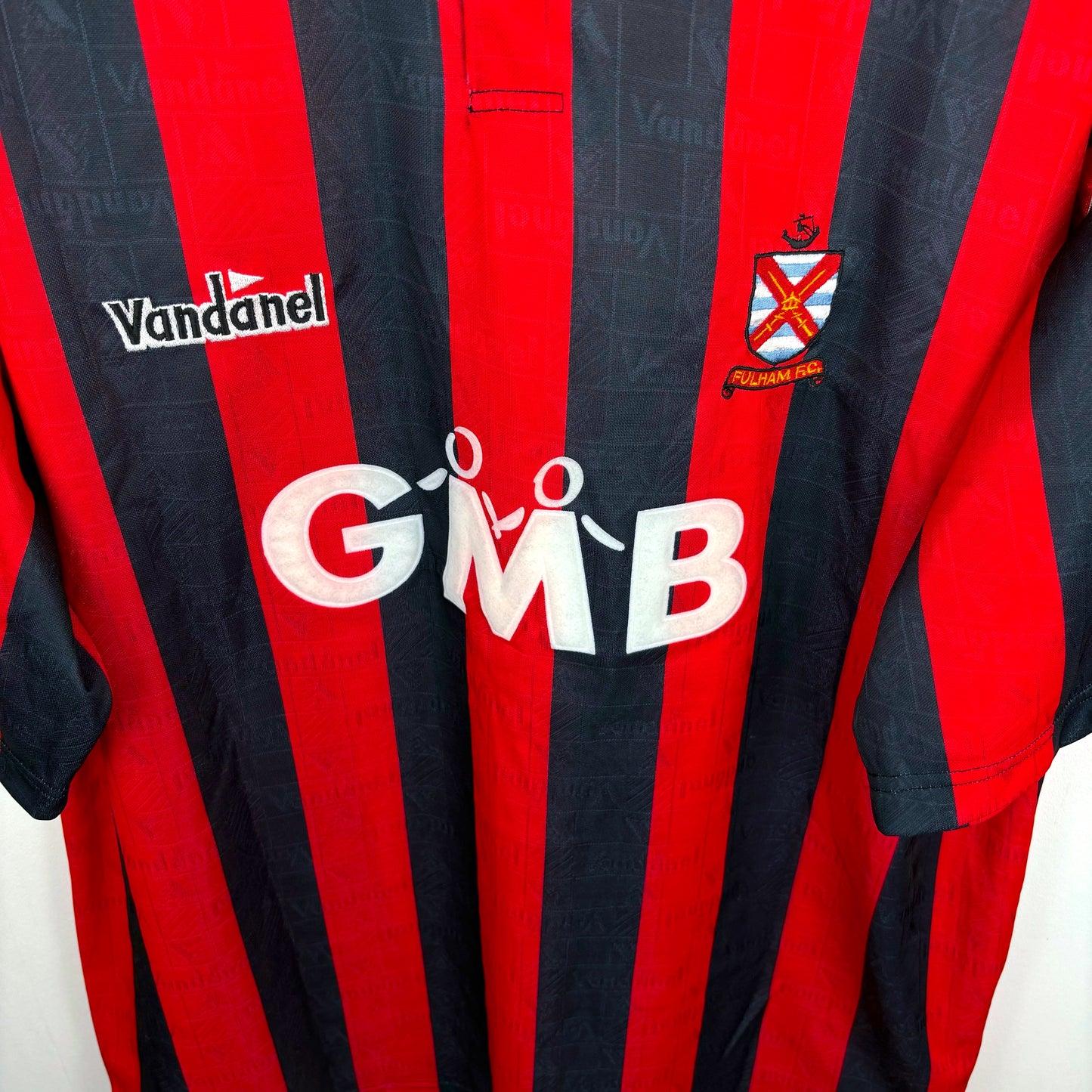 Fulham FC 1993-1994 Home Football Shirt Vandanel