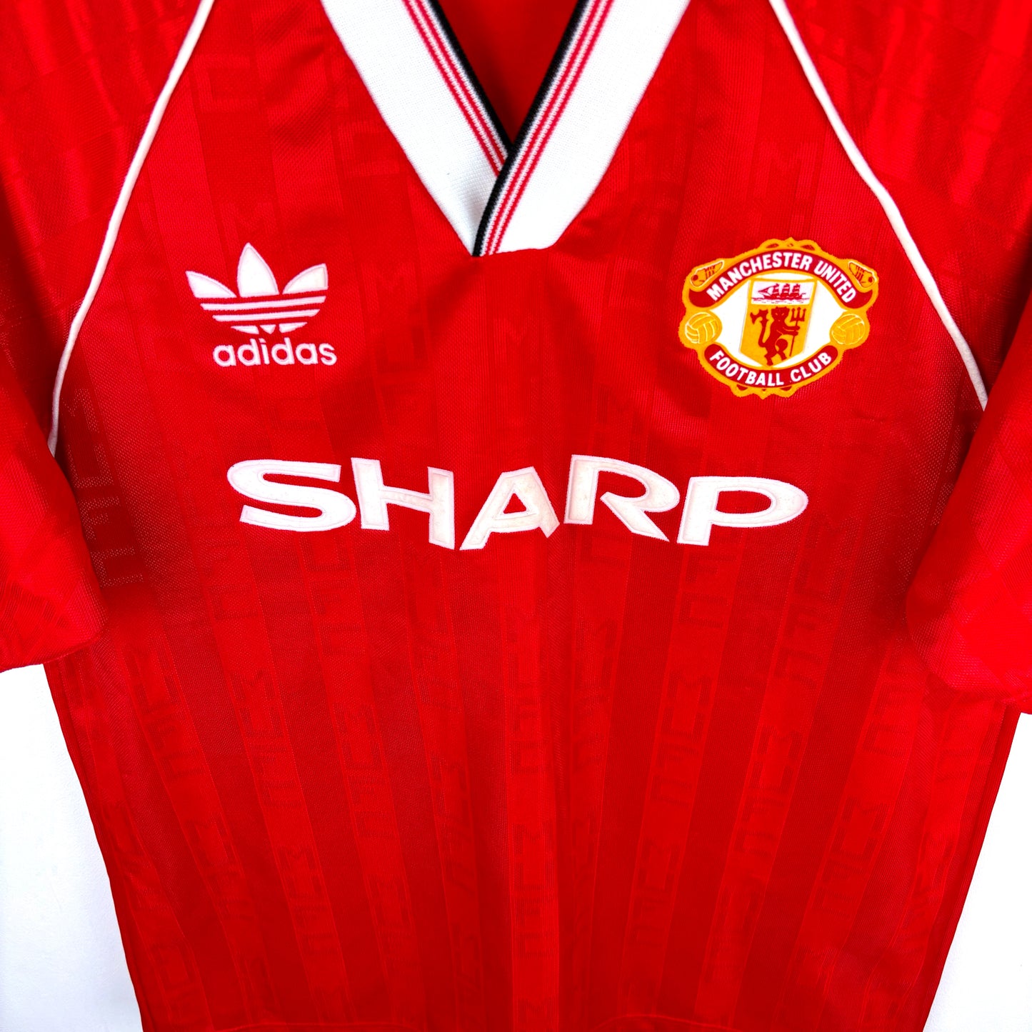 Manchester United 1988/1989/1990 Home Football Shirt Adidas