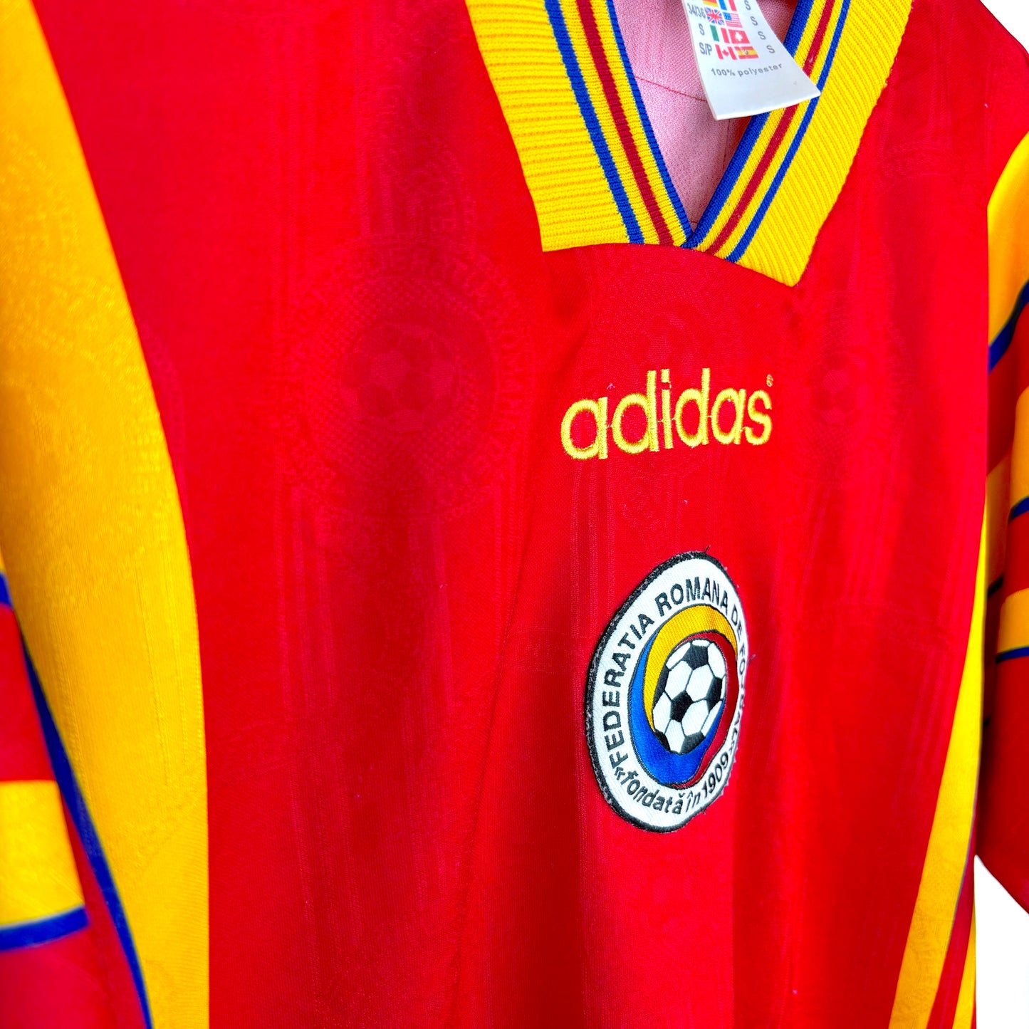 Romania 1996/1997/1998 Away Football Shirt Adidas