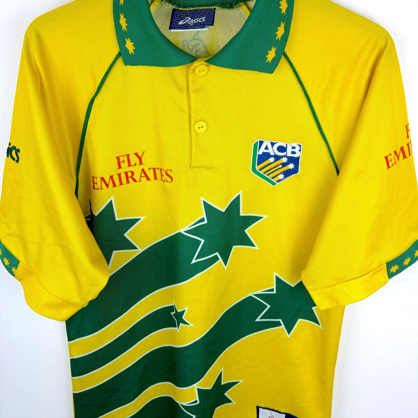 Australia 1999 World Cup Cricket Shirt Asics