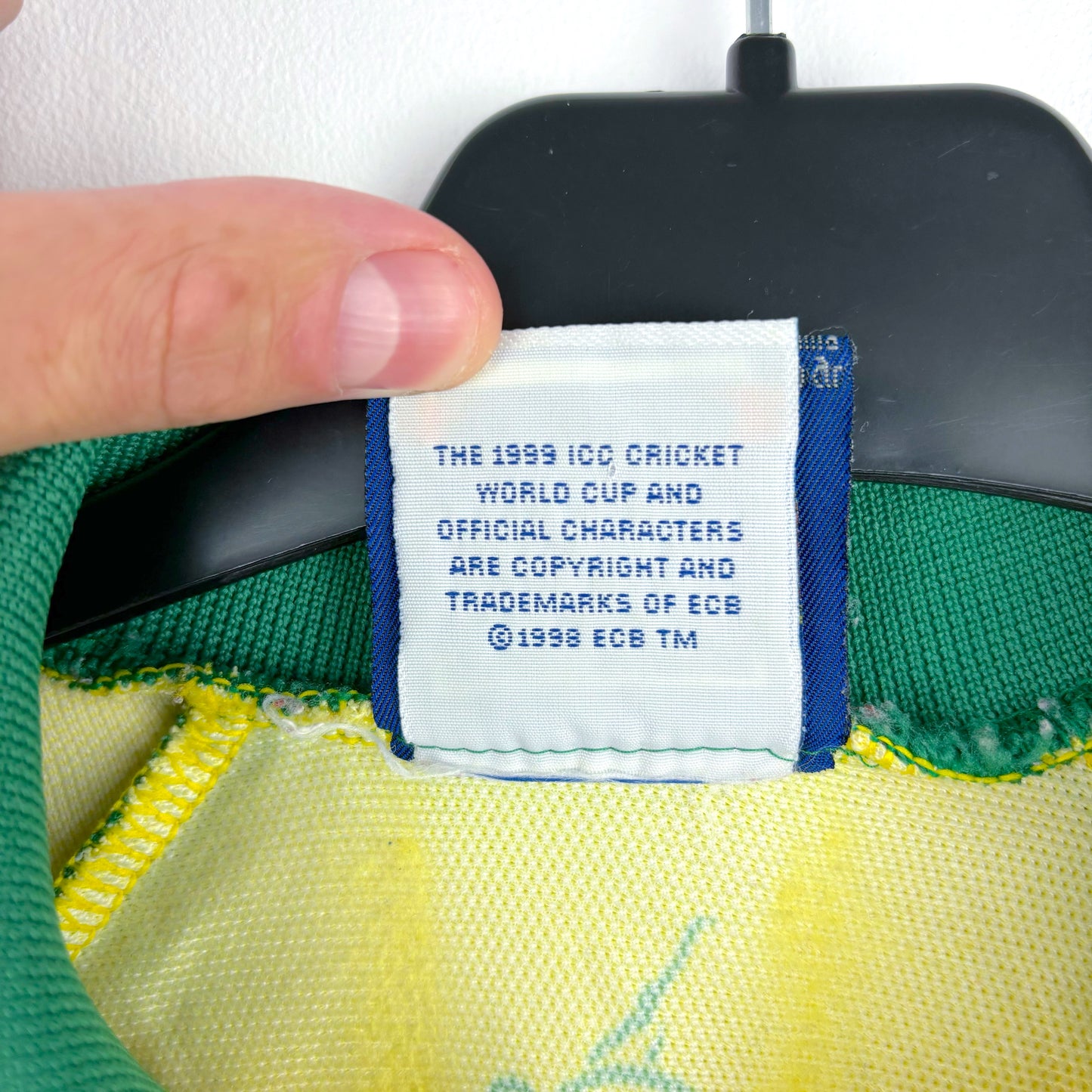 Australia 1999 World Cup Cricket Shirt Asics