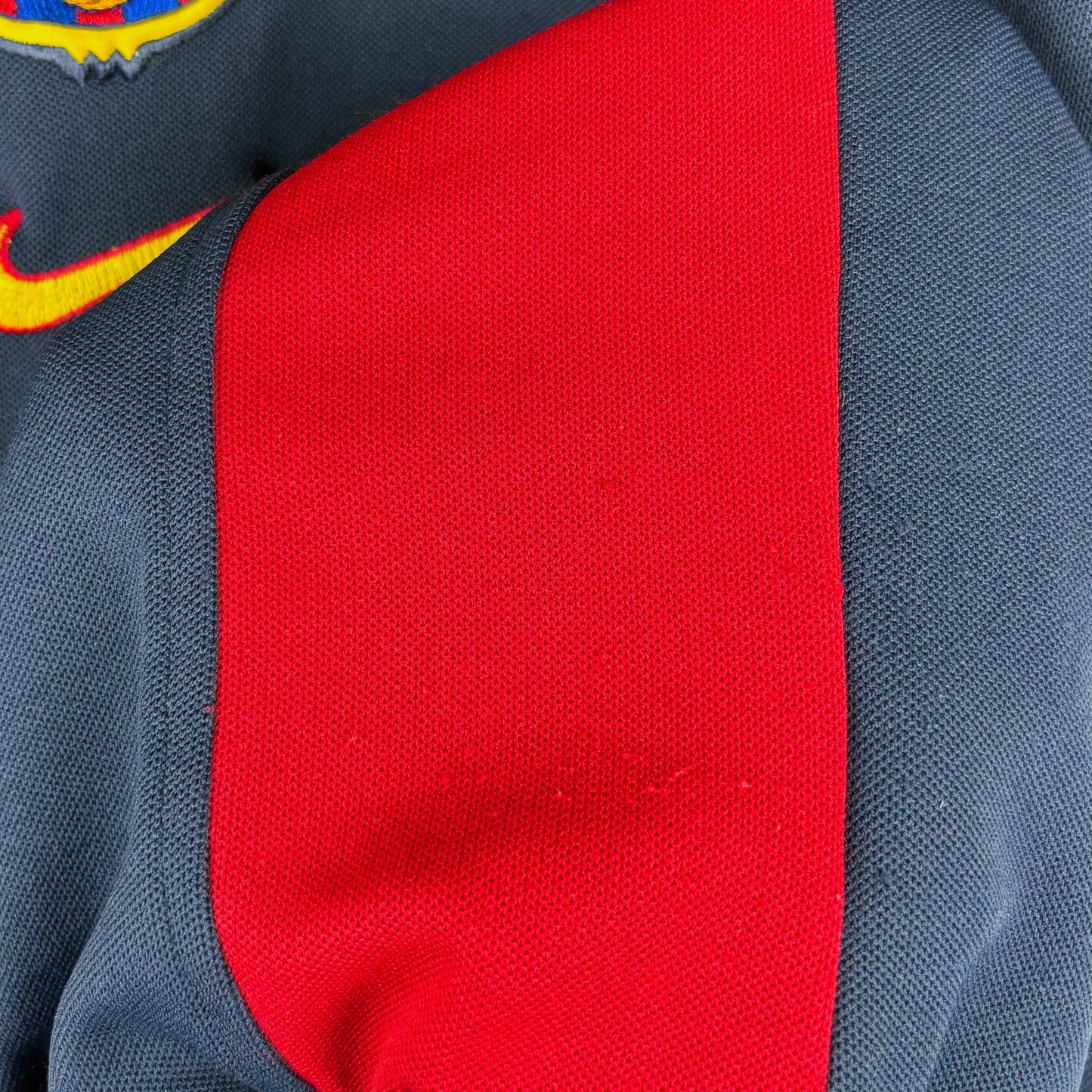 Barcelona 2000-2001 Nike Football Training Sweatshirt
