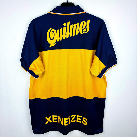 Boca Juniors 1998-2000 Nike Home Football Shirt Jersey