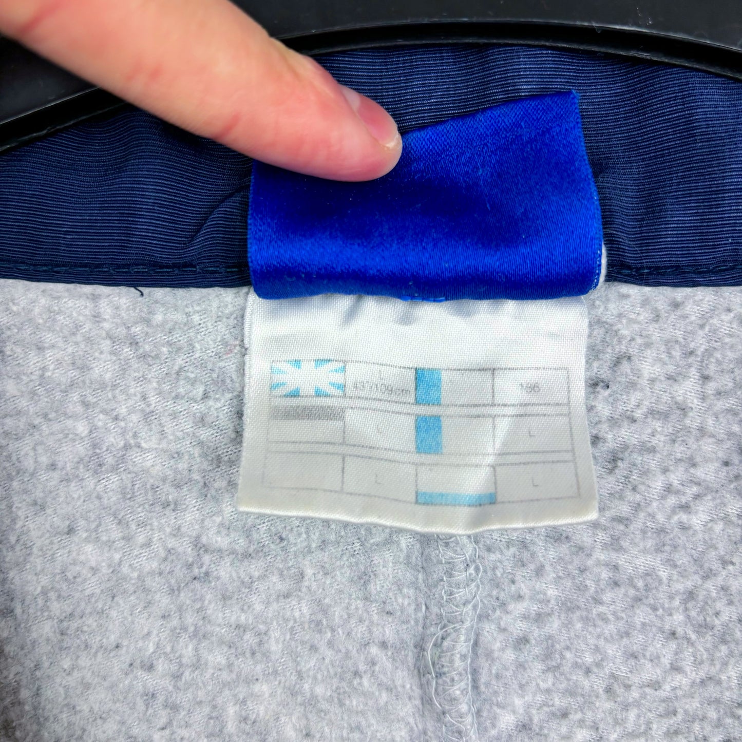 Chelsea 1990s-2000s Umbro Champions League Football Quarter Zip Fleece