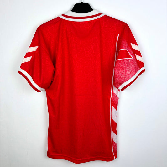 Denmark 1994-1995 Hummel Home Football Shirt
