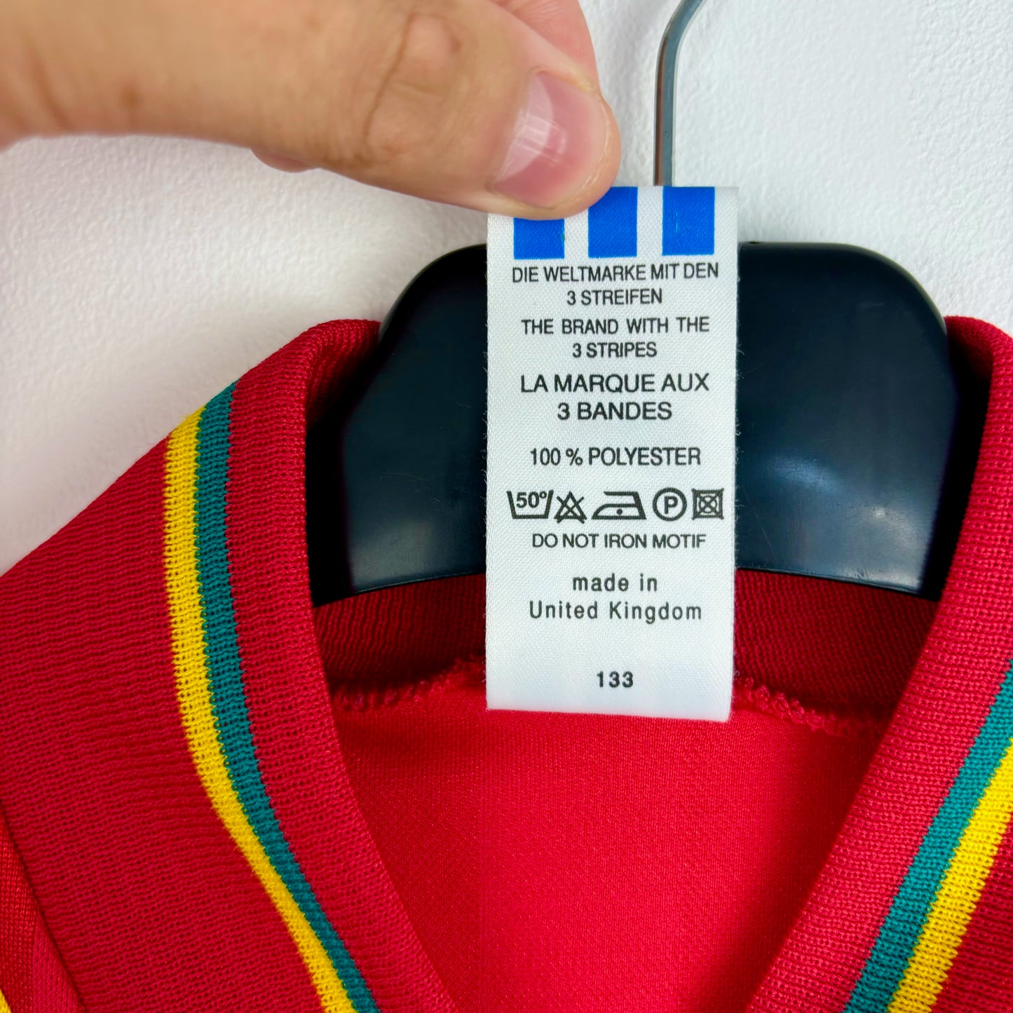 Portugal 1994-1995 Adidas Home Football Shirt