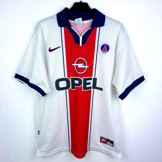 Paris Saint Germain PSG 1997-1998 Nike Away Football Shirt Jersey Leonardo 7