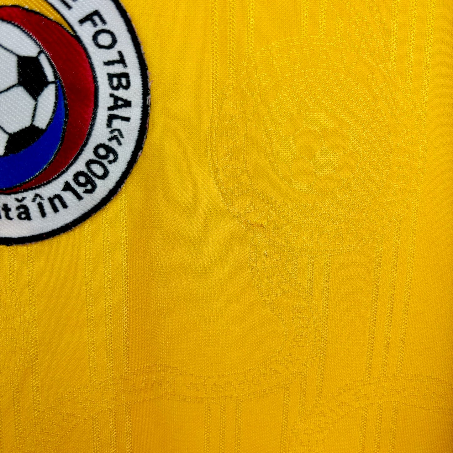 Romania 1996-1998 Adidas Home Football Shirt