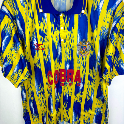 Stockport County 1991-1992 Away Football Shirt Gola Cobra