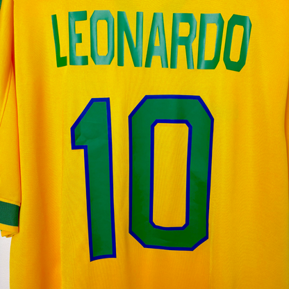 Brazil Copa America 1997-1998 Home Football Shirt Camisa Nike - Ronaldo