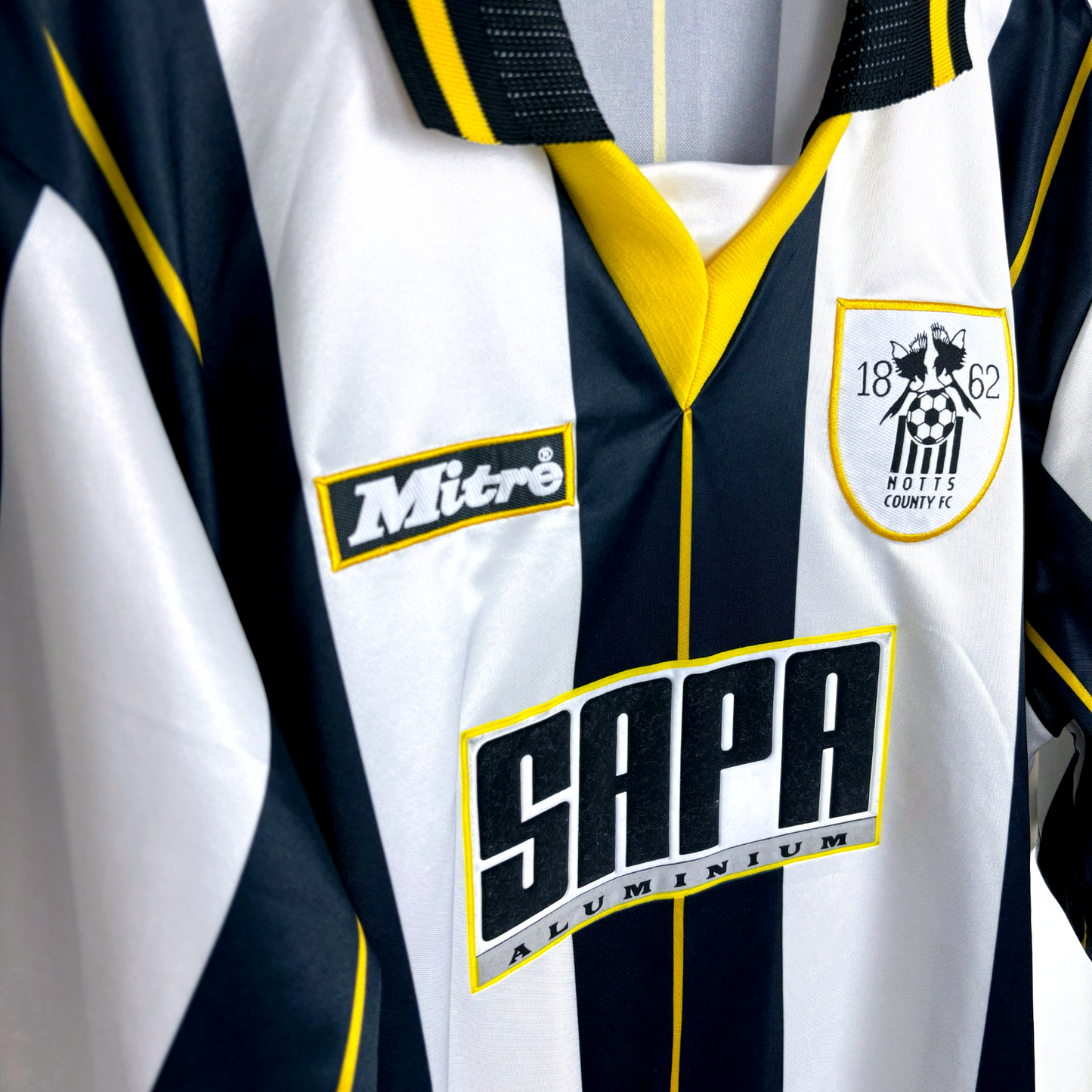 Notts County 1996-1997 Home Football Shirt