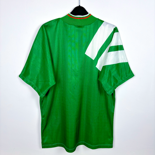 Eire Ireland 1992/1993/1994 Home Football Shirt Adidas