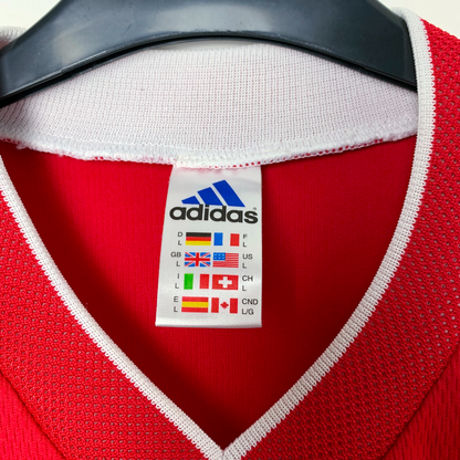 Hungary 1998/1999/2000 Home Football Shirt Adidas