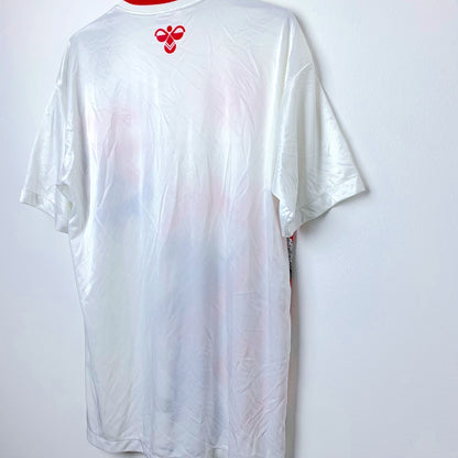 Denmark 1990s Training Football Shirt Hummel