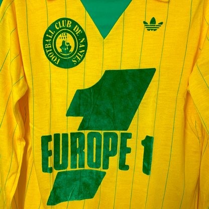 Nantes 1980-1981 Home Football Maillot Shirt Long Sleeve Adidas